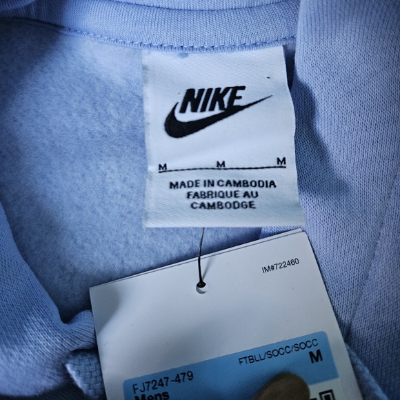 OLD - NIKE Men's Football Pullover Hoodie FFF Club Medium NWT - Picture 4 of 13